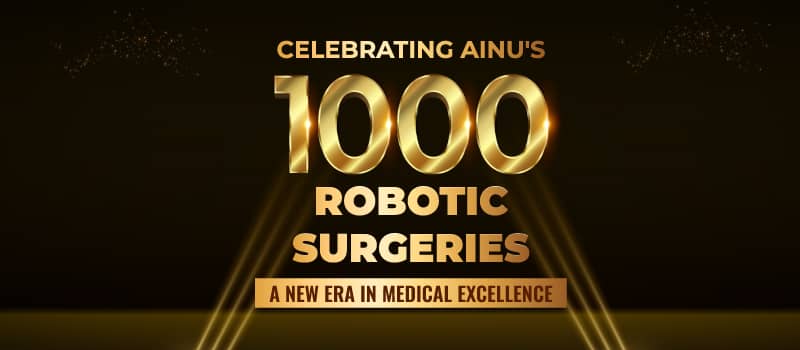 AINU observes landmark achievement of 1,000 Robotic surgeries in Urology and Nephrology Care